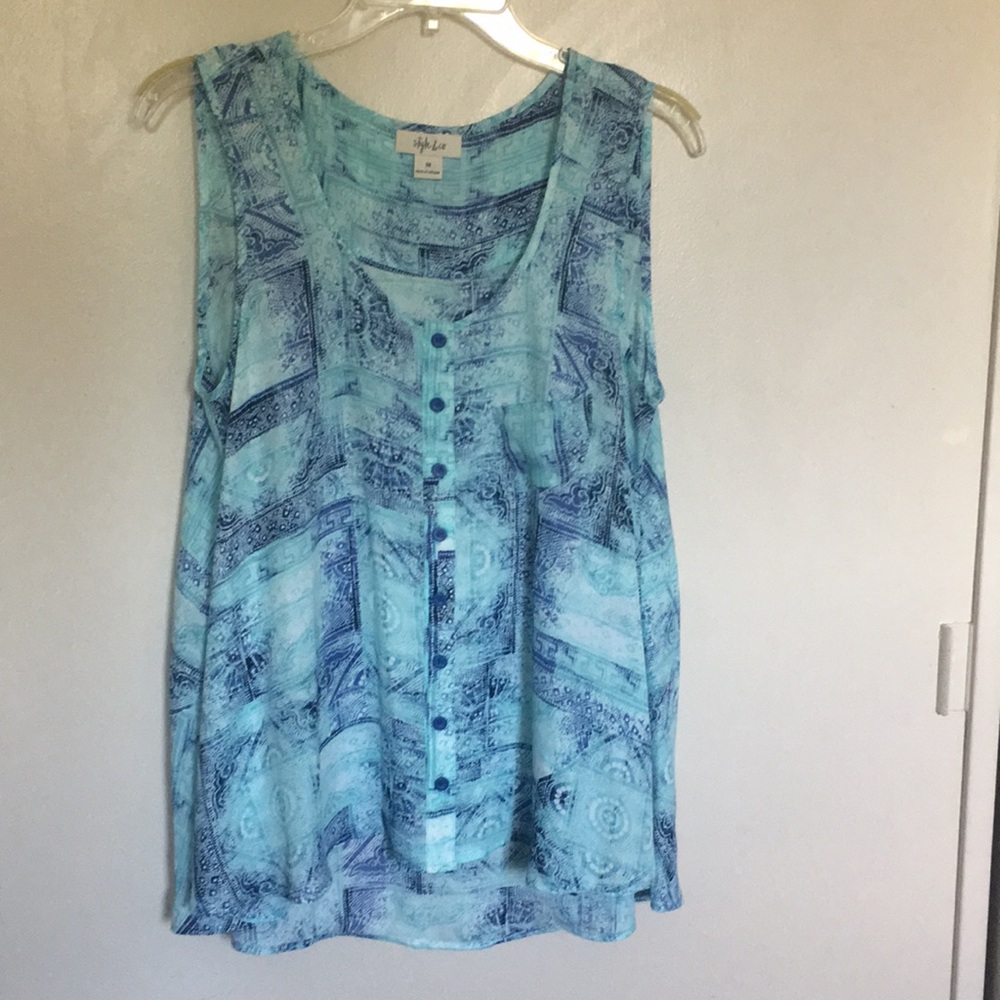 Style & Co. pretty tank (size M)